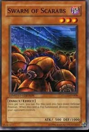 Swarm of Scarabs (GLD1-EN008) - Gold Series 2008 Limited - Premium Yugioh Single from Konami - Just $0.29! Shop now at Game Crave Tournament Store