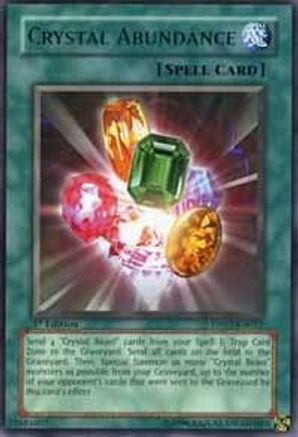 Crystal Abundance (DP07-EN015) - Duelist Pack 7: Jesse Anderson 1st Edition - Premium Yugioh Single from Konami - Just $0.25! Shop now at Game Crave Tournament Store