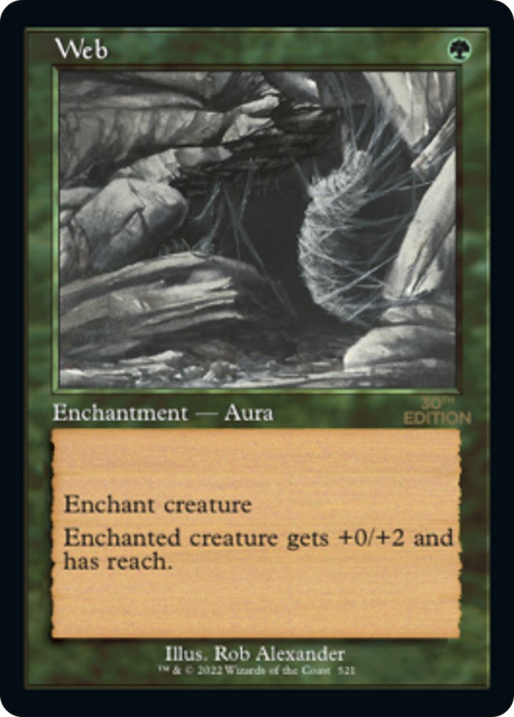 Web (30A-521) - 30th Anniversary Edition - Premium MTG Single from Wizards of the Coast - Just $16! Shop now at Game Crave Tournament Store