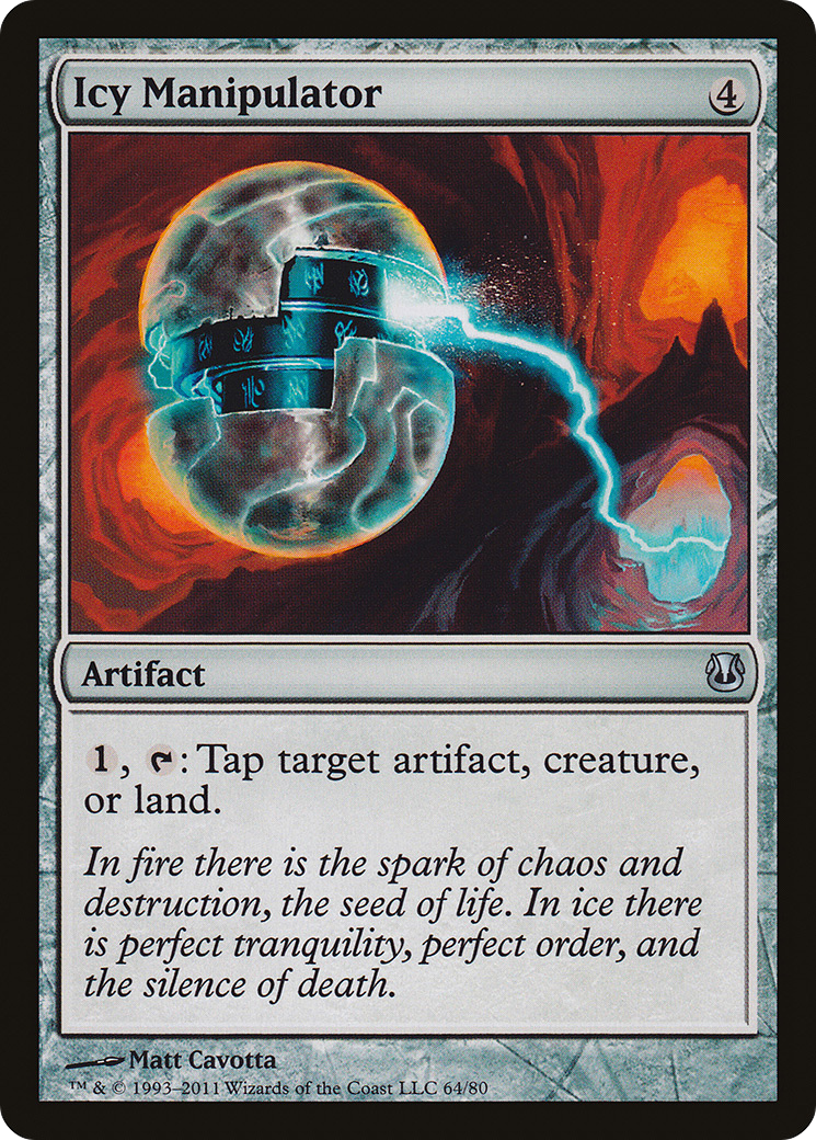 Icy Manipulator (DDH-064) - Duel Decks: Ajani vs. Nicol Bolas - Premium MTG Single from Wizards of the Coast - Just $0.09! Shop now at Game Crave Tournament Store