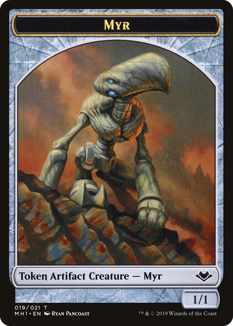 Myr (TMH1-019) - Modern Horizons Tokens - Premium MTG Single from Wizards of the Coast - Just $0! Shop now at Game Crave Tournament Store