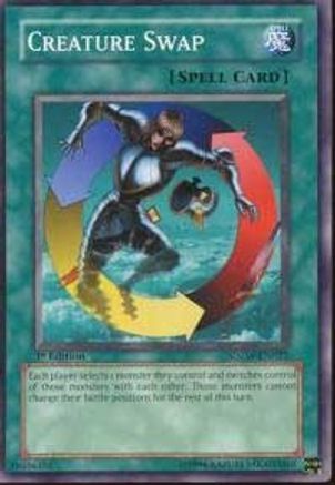 Creature Swap (SDZW-EN022) - Structure Deck: Zombie World 1st Edition - Premium Yugioh Single from Konami - Just $0.28! Shop now at Game Crave Tournament Store