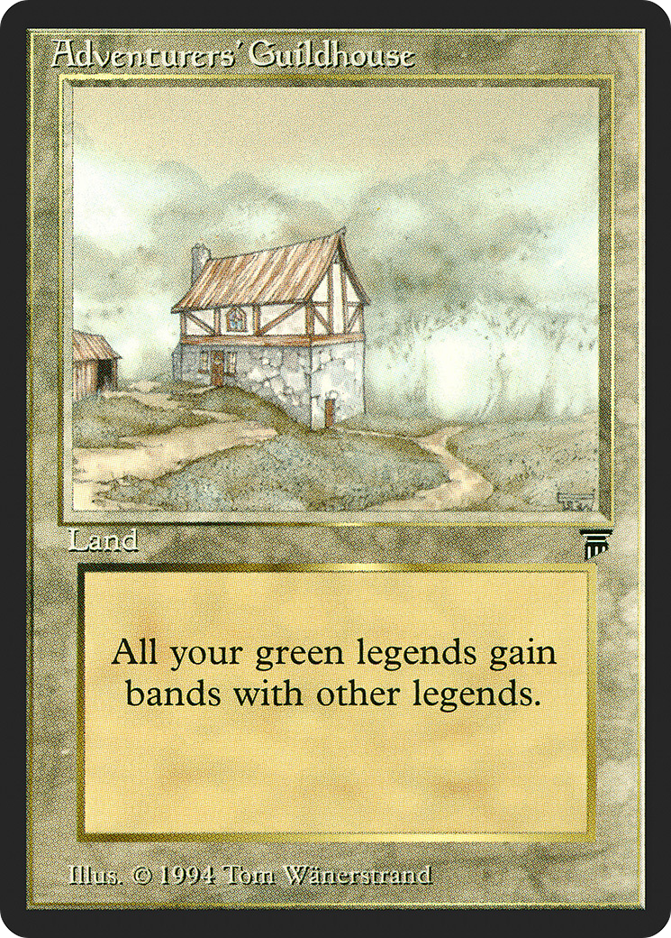 Adventurers' Guildhouse (LEG-300) - Legends - Premium MTG Single from Wizards of the Coast - Just $1.79! Shop now at Game Crave Tournament Store