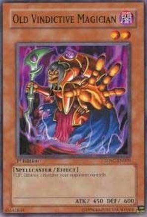 Old Vindictive Magician (SDSC-EN009) - Structure Deck: Spellcaster's Command Unlimited - Premium Yugioh Single from Konami - Just $0.26! Shop now at Game Crave Tournament Store