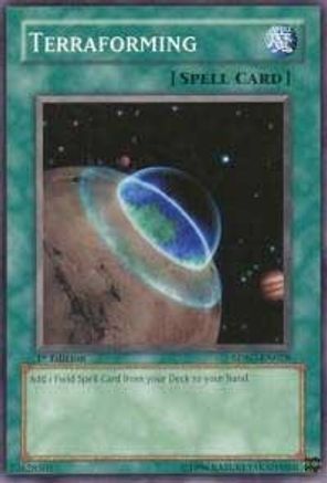 Terraforming (SDSC-EN028) - Structure Deck: Spellcaster's Command Unlimited - Premium Yugioh Single from Konami - Just $0.26! Shop now at Game Crave Tournament Store