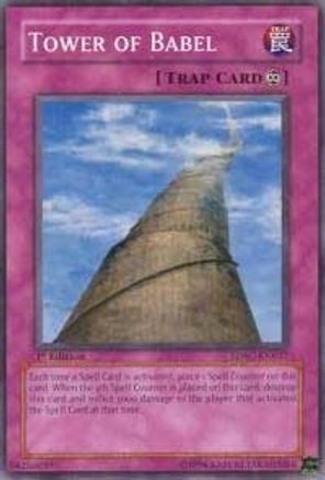 Tower of Babel (SDSC-EN037) - Structure Deck: Spellcaster's Command Unlimited - Premium Yugioh Single from Konami - Just $0.08! Shop now at Game Crave Tournament Store