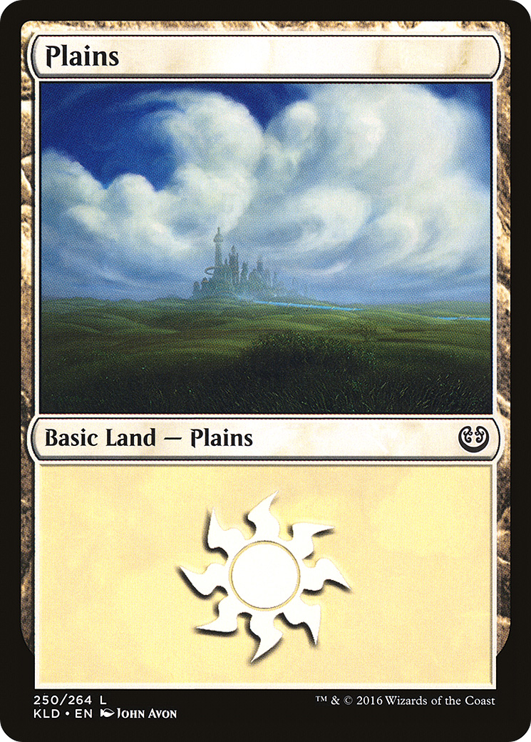 Plains (KLD-250) - Kaladesh Foil - Premium MTG Single from Wizards of the Coast - Just $0.08! Shop now at Game Crave Tournament Store