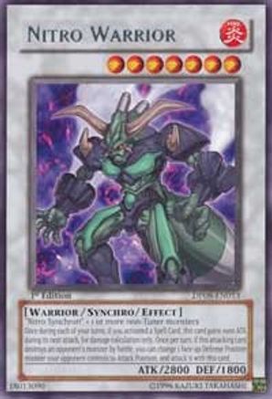 Nitro Warrior (DP08-EN013) - Duelist Pack 8: Yusei Fudo 1st Edition - Premium Yugioh Single from Konami - Just $1.46! Shop now at Game Crave Tournament Store