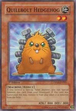 Quillbolt Hedgehog (DP08-EN005) - Duelist Pack 8: Yusei Fudo Unlimited - Premium Yugioh Single from Konami - Just $0.25! Shop now at Game Crave Tournament Store