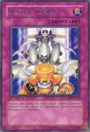 Urgent Tuning (DP08-EN027) - Duelist Pack 8: Yusei Fudo Unlimited - Premium Yugioh Single from Konami - Just $0.31! Shop now at Game Crave Tournament Store