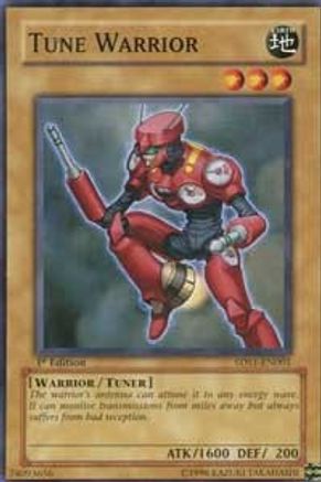 Tune Warrior (5DS1-EN001) - 5D's 2008 Starter Deck 1st Edition - Premium Yugioh Single from Konami - Just $0.35! Shop now at Game Crave Tournament Store