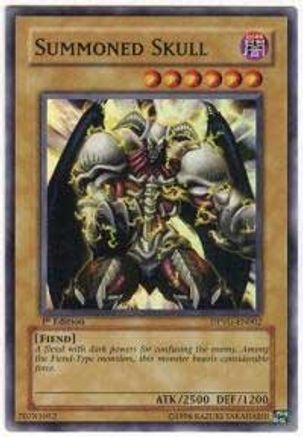 Summoned Skull (DPYG-EN002) - Duelist Pack: Yugi 1st Edition - Premium Yugioh Single from Konami - Just $5.87! Shop now at Game Crave Tournament Store