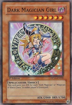 Dark Magician Girl (DPYG-EN008) - Duelist Pack: Yugi 1st Edition - Premium Yugioh Single from Konami - Just $13.81! Shop now at Game Crave Tournament Store