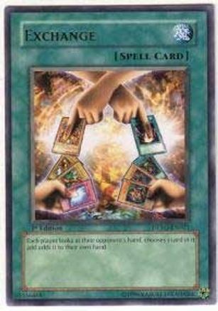 Exchange (DPYG-EN021) - Duelist Pack: Yugi 1st Edition - Premium Yugioh Single from Konami - Just $0.10! Shop now at Game Crave Tournament Store