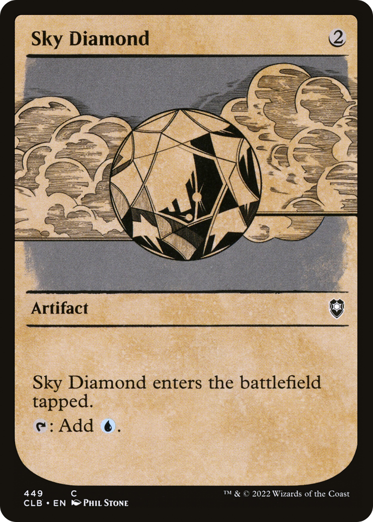 Sky Diamond (CLB-449) - Commander Legends: Battle for Baldur's Gate: (Showcase) - Premium MTG Single from Wizards of the Coast - Just $0.25! Shop now at Game Crave Tournament Store