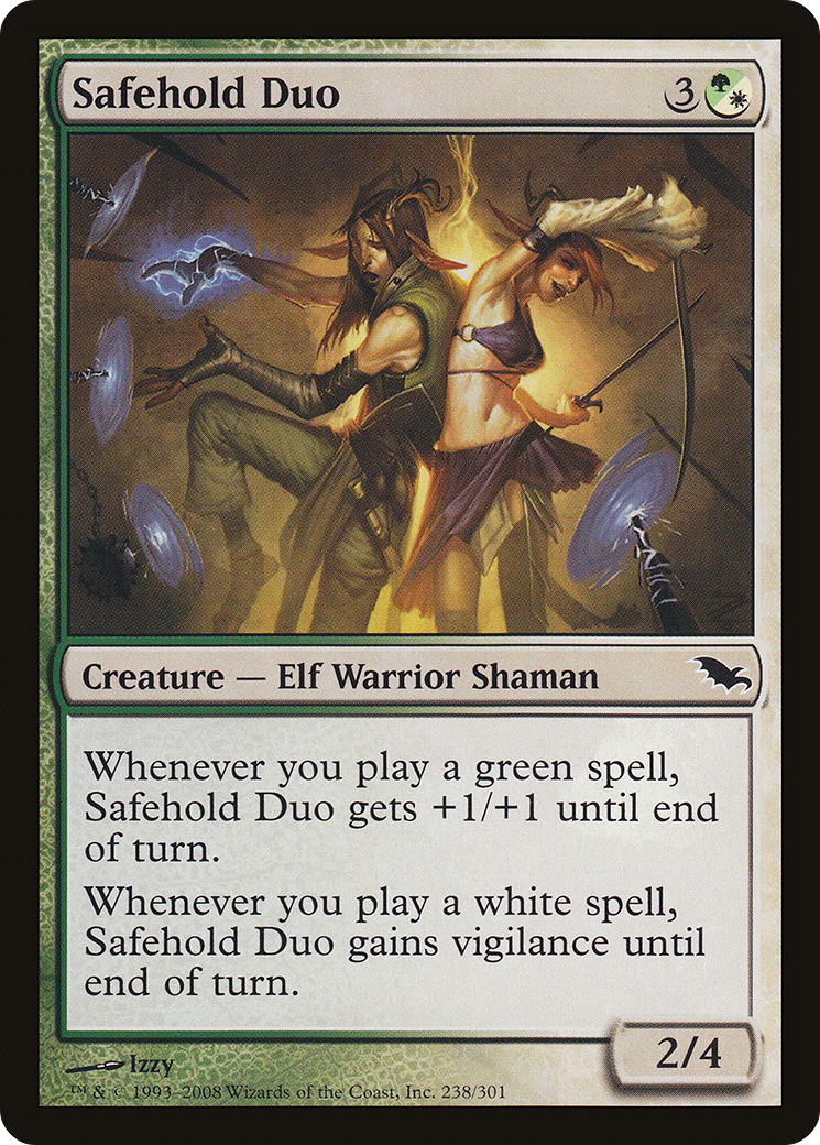 Safehold Duo (SHM-238) - Shadowmoor Foil - Premium MTG Single from Wizards of the Coast - Just $0.12! Shop now at Game Crave Tournament Store