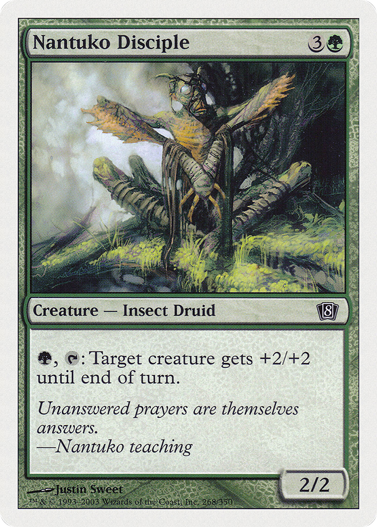 Nantuko Disciple (8ED-268) - Eighth Edition - Premium MTG Single from Wizards of the Coast - Just $0.25! Shop now at Game Crave Tournament Store