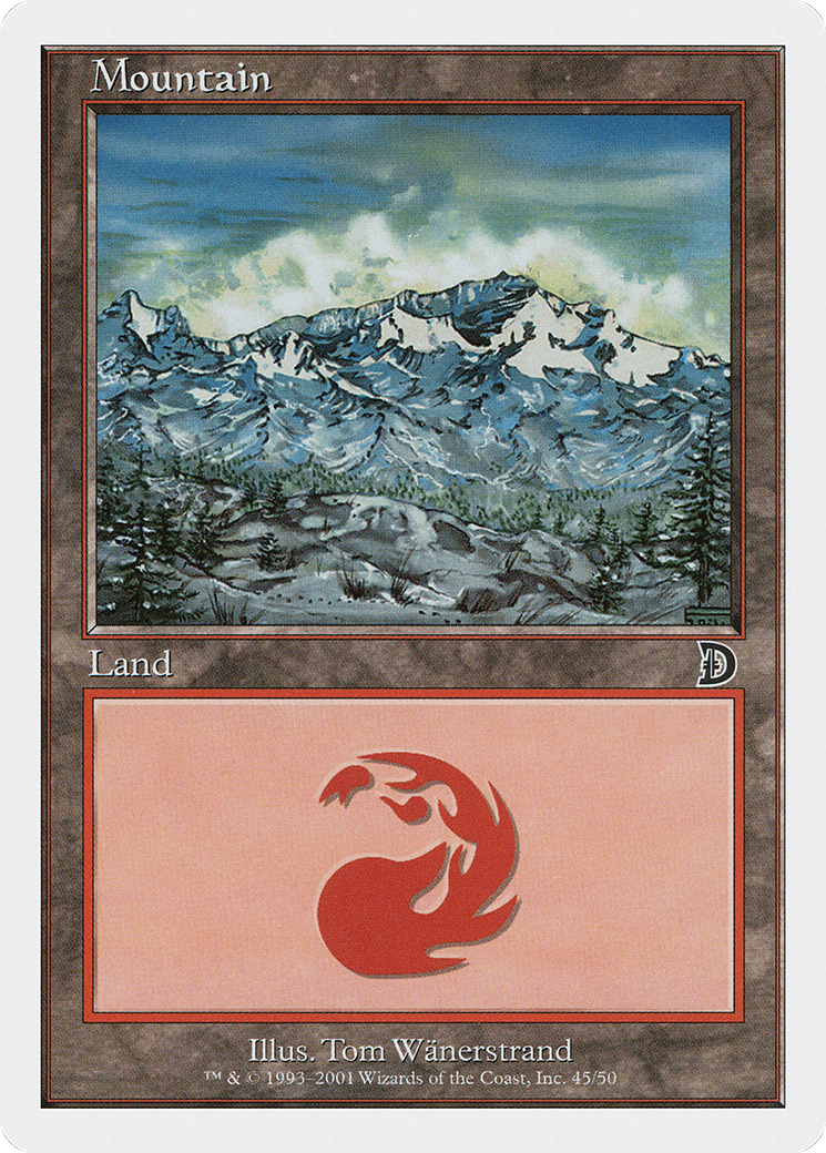 Mountain (DKM-045) - Deckmasters - Premium MTG Single from Wizards of the Coast - Just $0.40! Shop now at Game Crave Tournament Store