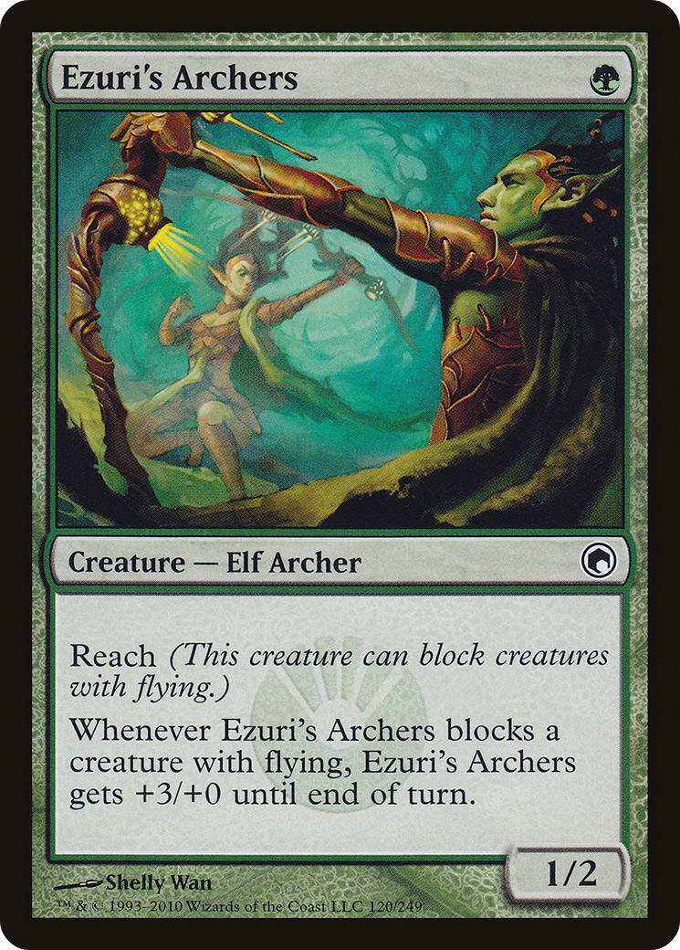 Ezuri's Archers (SOM-120) - Scars of Mirrodin - Premium MTG Single from Wizards of the Coast - Just $0.25! Shop now at Game Crave Tournament Store