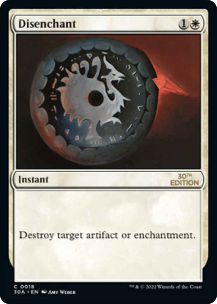 Disenchant (30A-018) - 30th Anniversary Edition - Premium MTG Single from Wizards of the Coast - Just $0.21! Shop now at Game Crave Tournament Store