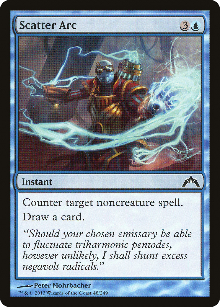 Scatter Arc (GTC-048) - Gatecrash Foil - Premium MTG Single from Wizards of the Coast - Just $0.08! Shop now at Game Crave Tournament Store