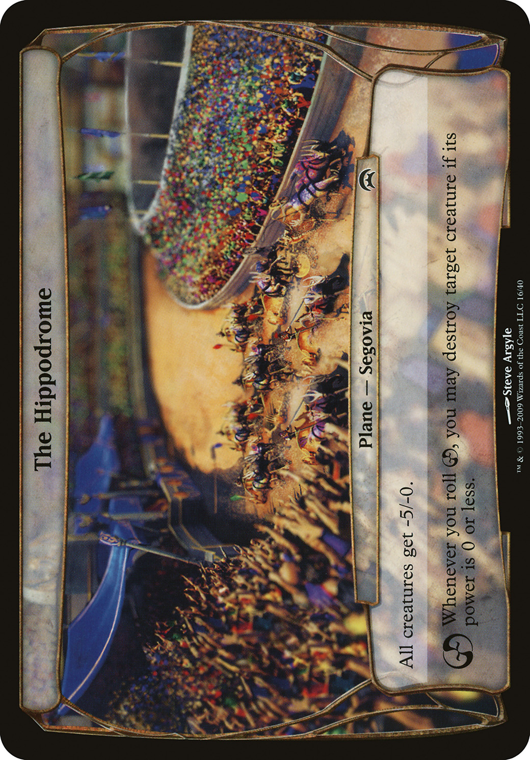 The Hippodrome (OHOP-016) - Planechase Planes - Premium MTG Single from Wizards of the Coast - Just $0.98! Shop now at Game Crave Tournament Store