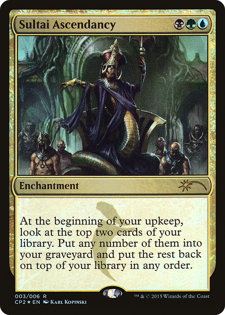 Sultai Ascendancy (CP2-003) - Fate Reforged Clash Pack Foil - Premium MTG Single from Wizards of the Coast - Just $0.14! Shop now at Game Crave Tournament Store