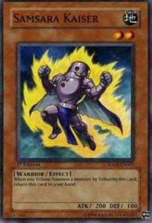 Samsara Kaiser (SDDE-EN003) - Structure Deck: The Dark Emperor Unlimited - Premium Yugioh Single from Konami - Just $0.31! Shop now at Game Crave Tournament Store