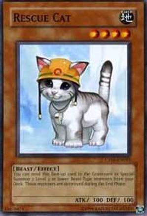 Rescue Cat (CP05-EN015) - Champion Pack 5 Unlimited - Premium Yugioh Single from Konami - Just $2.07! Shop now at Game Crave Tournament Store
