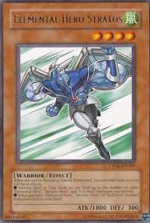 Elemental HERO Stratos (CP06-EN009) - Champion Pack 6 Unlimited - Premium Yugioh Single from Konami - Just $3.84! Shop now at Game Crave Tournament Store