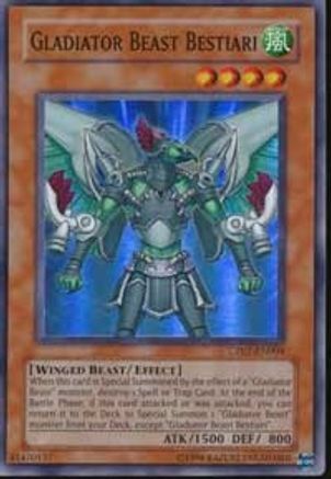 Gladiator Beast Bestiari (CP07-EN004) - Champion Pack 7 Unlimited - Premium Yugioh Single from Konami - Just $98.91! Shop now at Game Crave Tournament Store
