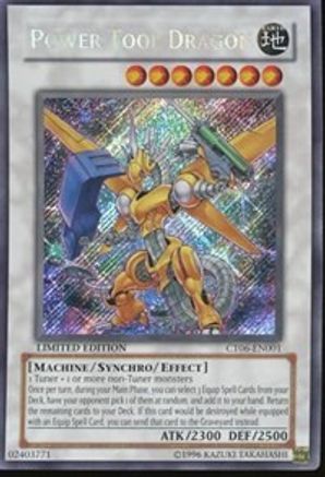 Power Tool Dragon (CT06-EN001) - 2009 Collectors Tin Limited - Premium Yugioh Single from Konami - Just $7.50! Shop now at Game Crave Tournament Store