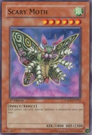 Scary Moth (ANPR-EN023) - Ancient Prophecy Unlimited - Premium Yugioh Single from Konami - Just $0.34! Shop now at Game Crave Tournament Store