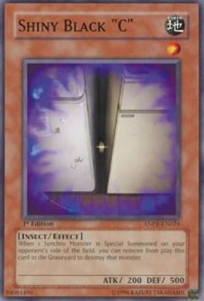 Shiny Black "C" (ANPR-EN024) - Ancient Prophecy Unlimited - Premium Yugioh Single from Konami - Just $0.35! Shop now at Game Crave Tournament Store