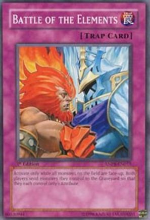 Battle of the Elements (ANPR-EN075) - Ancient Prophecy Unlimited - Premium Yugioh Single from Konami - Just $0.26! Shop now at Game Crave Tournament Store