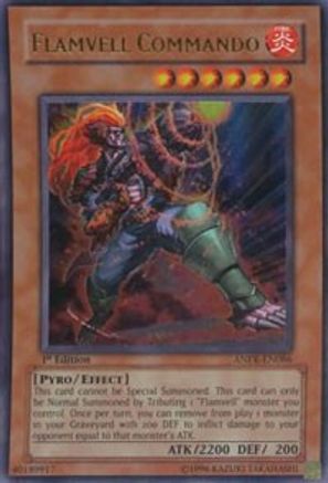 Flamvell Commando (ANPR-EN086) - Ancient Prophecy Unlimited - Premium Yugioh Single from Konami - Just $0.25! Shop now at Game Crave Tournament Store