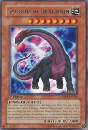Sauropod Brachion (ANPR-EN095) - Ancient Prophecy Unlimited - Premium Yugioh Single from Konami - Just $0.26! Shop now at Game Crave Tournament Store