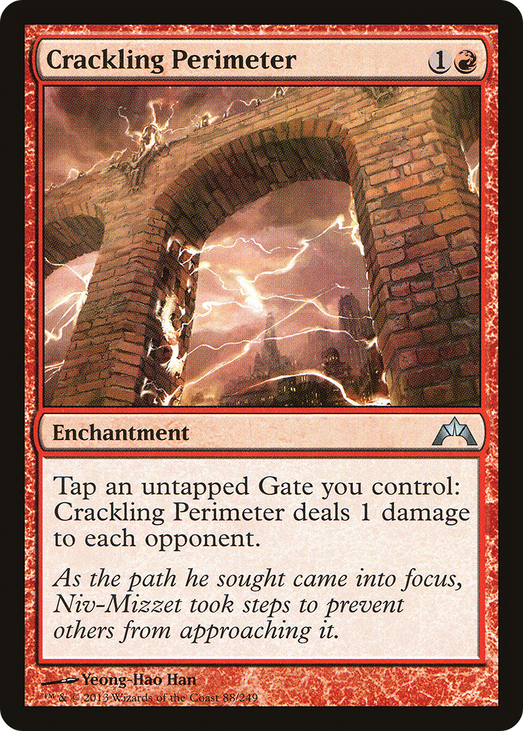 Crackling Perimeter (GTC-088) - Gatecrash - Premium MTG Single from Wizards of the Coast - Just $0.08! Shop now at Game Crave Tournament Store