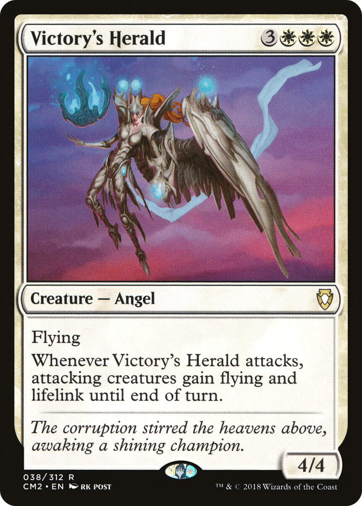 Victory's Herald (CM2-038) - Commander Anthology Volume II - Premium MTG Single from Wizards of the Coast - Just $0.33! Shop now at Game Crave Tournament Store