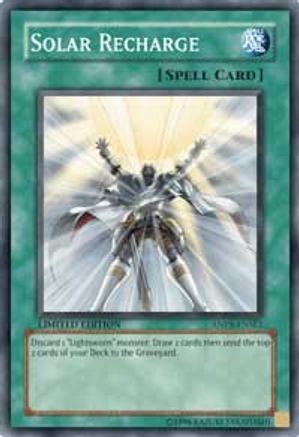 Solar Recharge (ANPR-ENSE1) - Ancient Prophecy SE Limited - Premium Yugioh Single from Konami - Just $0.56! Shop now at Game Crave Tournament Store
