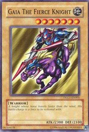 Gaia the Fierce Knight (DLG1-EN005) - Dark Legends Unlimited - Premium Yugioh Single from Konami - Just $0.44! Shop now at Game Crave Tournament Store