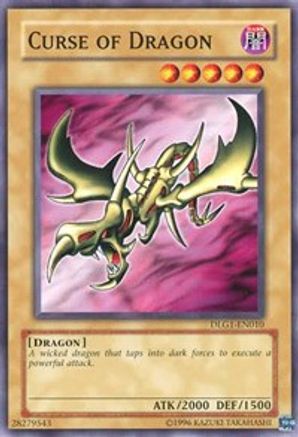 Curse of Dragon (DLG1-EN010) - Dark Legends Unlimited - Premium Yugioh Single from Konami - Just $0.38! Shop now at Game Crave Tournament Store