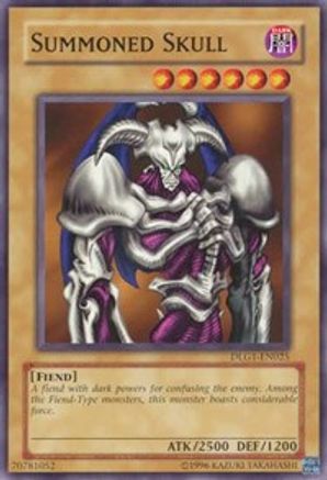Summoned Skull (DLG1-EN025) - Dark Legends Unlimited - Premium Yugioh Single from Konami - Just $0.64! Shop now at Game Crave Tournament Store