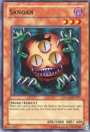 Sangan (DLG1-EN037) - Dark Legends Unlimited - Premium Yugioh Single from Konami - Just $17.58! Shop now at Game Crave Tournament Store