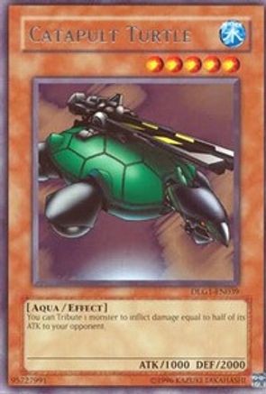Catapult Turtle (DLG1-EN039) - Dark Legends Unlimited - Premium Yugioh Single from Konami - Just $0.13! Shop now at Game Crave Tournament Store
