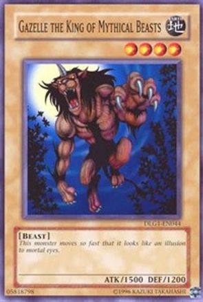 Gazelle the King of Mythical Beasts (DLG1-EN044) - Dark Legends Unlimited - Premium Yugioh Single from Konami - Just $0.25! Shop now at Game Crave Tournament Store