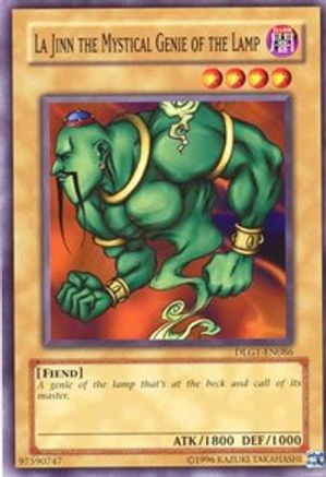 La Jinn the Mystical Genie of the Lamp (DLG1-EN086) - Dark Legends Unlimited - Premium Yugioh Single from Konami - Just $0.25! Shop now at Game Crave Tournament Store