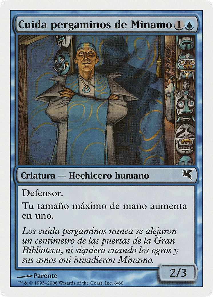 Minamo Scrollkeeper (PSAL-0H6) - Salvat 2005 - Premium MTG Single from Wizards of the Coast - Just $0! Shop now at Game Crave Tournament Store