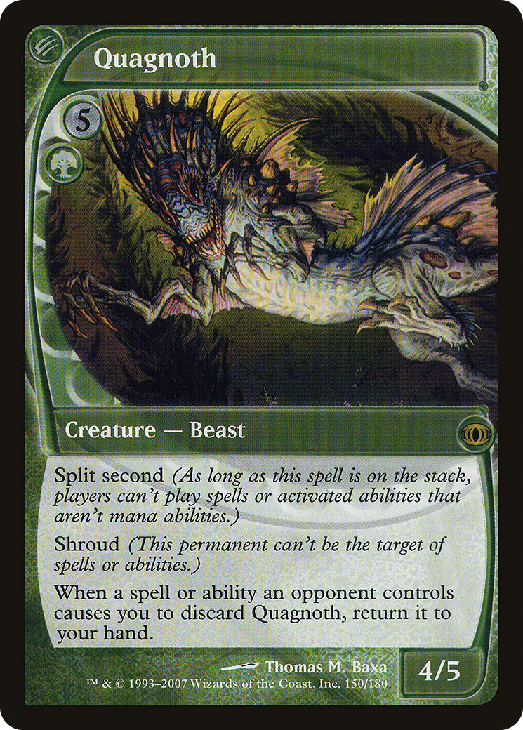 Quagnoth (FUT-150) - Future Sight - Premium MTG Single from Wizards of the Coast - Just $0.08! Shop now at Game Crave Tournament Store