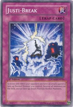 Justi-Break (SDWS-EN036) - Structure Deck: Warriors' Strike 1st Edition - Premium Yugioh Single from Konami - Just $0.25! Shop now at Game Crave Tournament Store